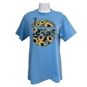 Texas Sunflowers Shirt 🌸 NEW Short Sleeve Flowers Floral Size Small